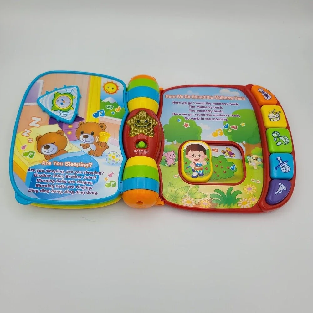 VTech Baby Toys Musical Rhymes Book Learning Educational Works